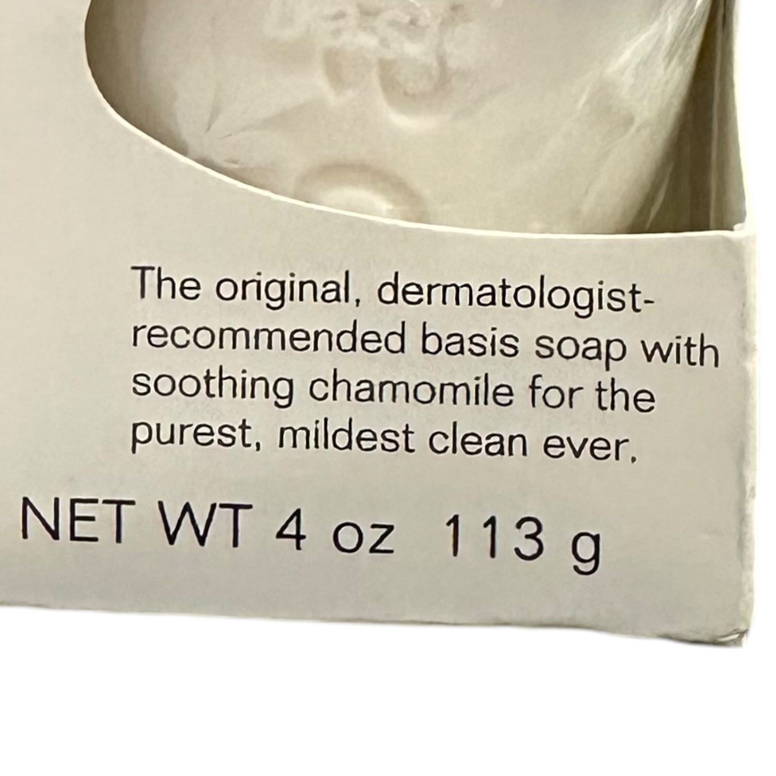 4 Pk Basis Sensitive Skin Bar Soap Body Wash Cleans Soothes Chamomile Aloe 4 oz