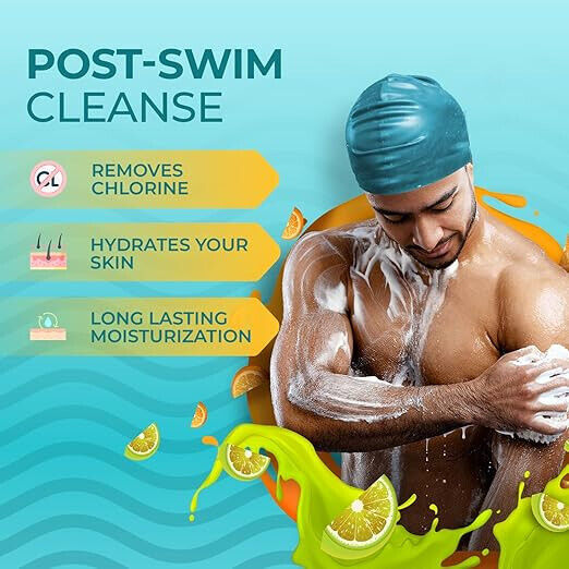 Elemnt Anti Chlorine Soap Orange, Lime, Post Swimming Chlorine Removal (2 x 75g)