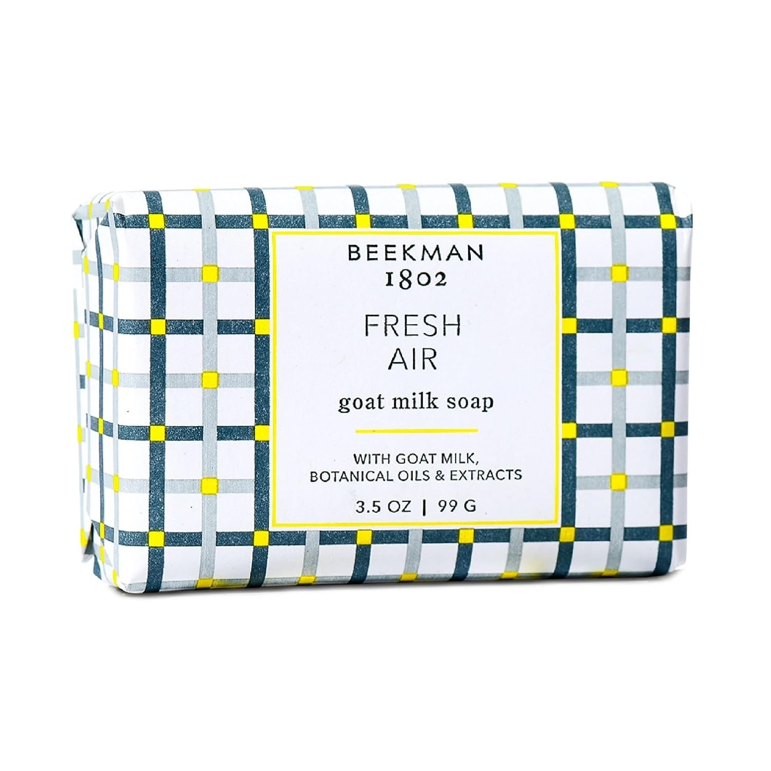 Luxurious Goat Milk Soap Bar – Shea Butter & Botanical Oils, 3.5 oz Fresh Air