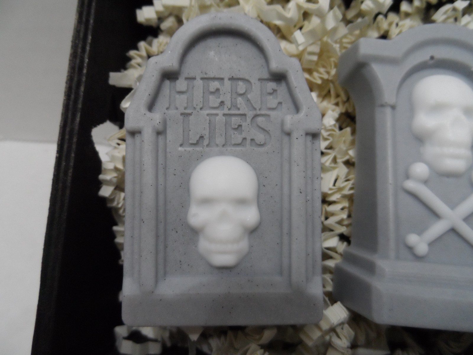 Skulls, Spiders, Tombstones Halloween Decorative Soaps