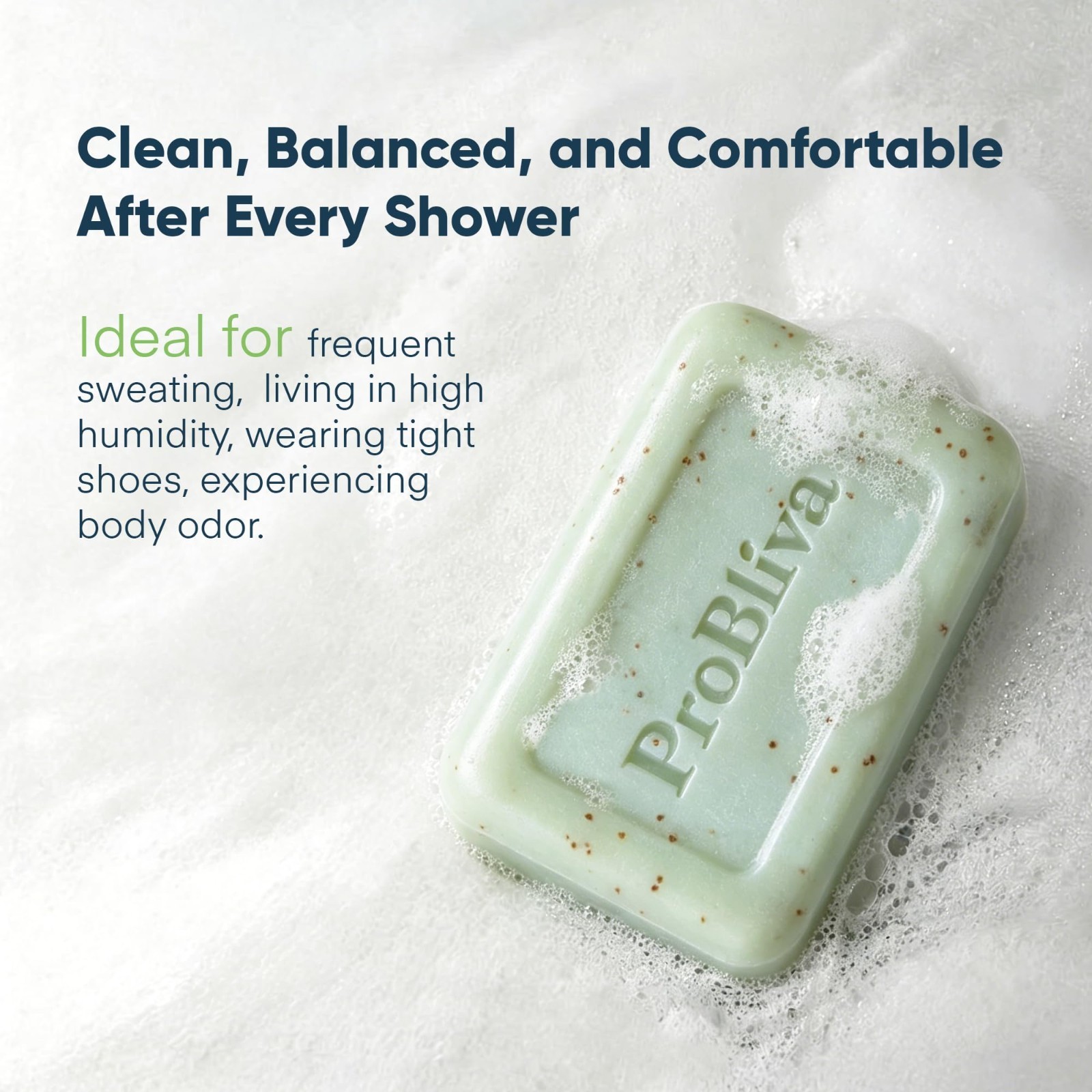 Antifungal Soap Bar with Tea Tree Oil & Charcoal – Exfoliating Body & Foot Wash,