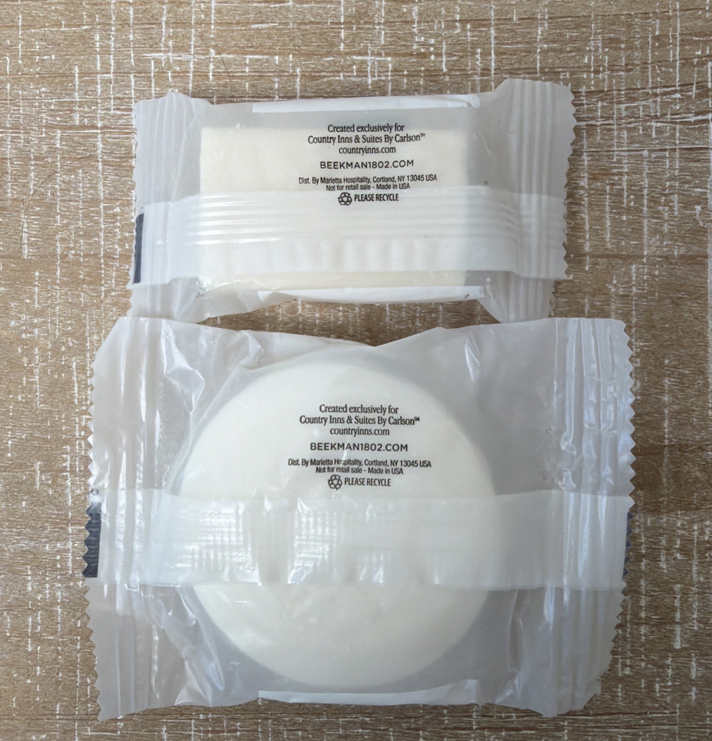 Beekman 1802 White Water Collection Travel Size Soap Bars 8 Massage 7 Facial