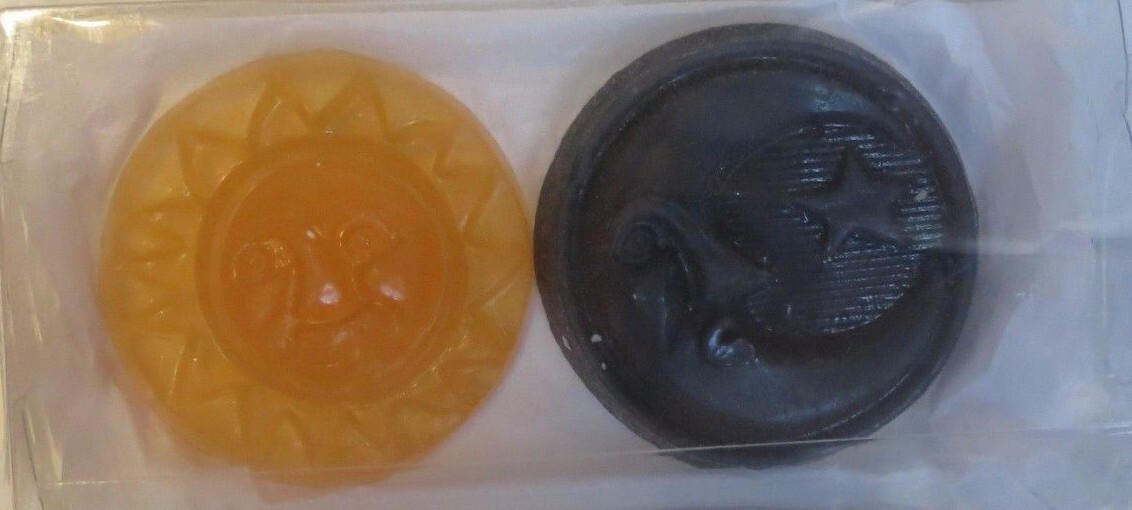 Sun and Moon Soap Bar set of 2 ( 2 oz. each bar)