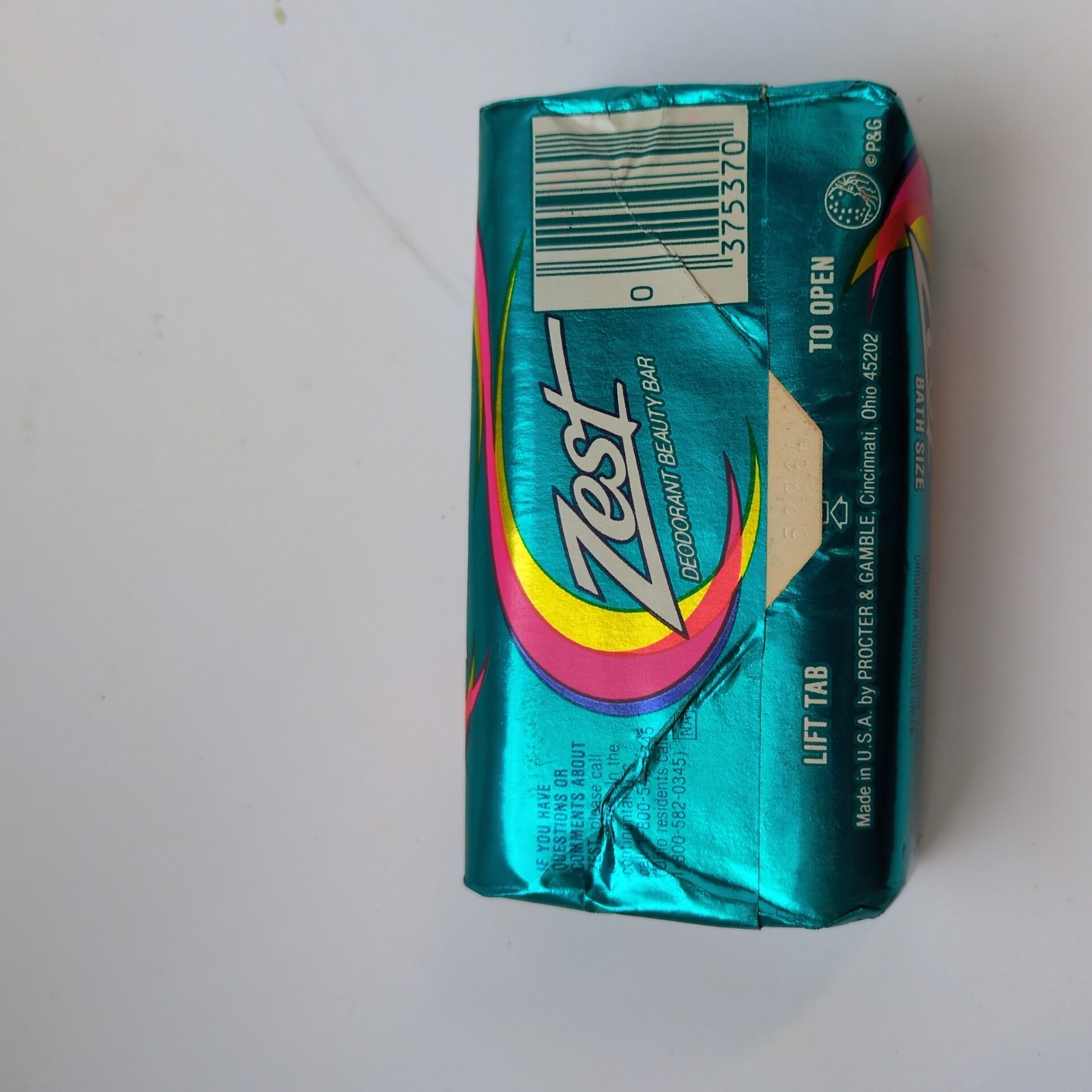 Vintage Zest Deodorant Bar Soap 3.5 oz 1988 3 pack Sealed HTF 80’s