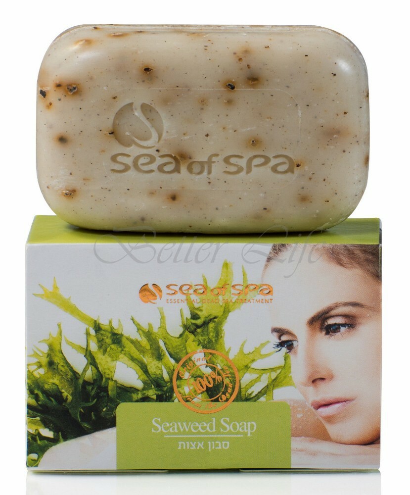 Anti Cellulite Soap – Dead Sea Seaweed Soap 100gr Dead Sea Treatment-Sea Of Spa