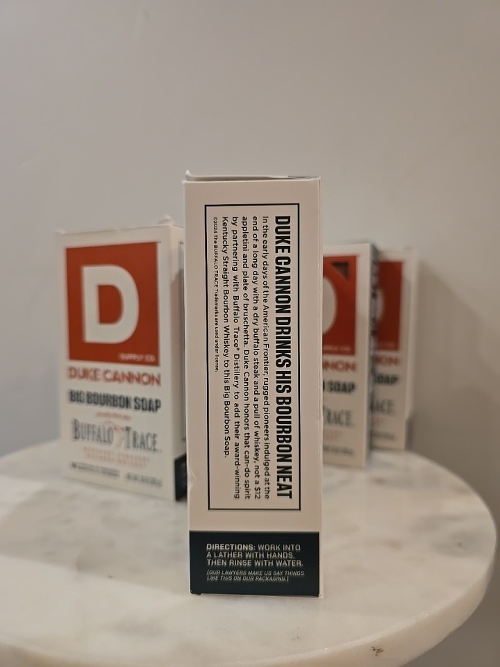 Big Ass Brick of Soap – Bourbon 10oz LOT OF 5 Bourbon Whiskey