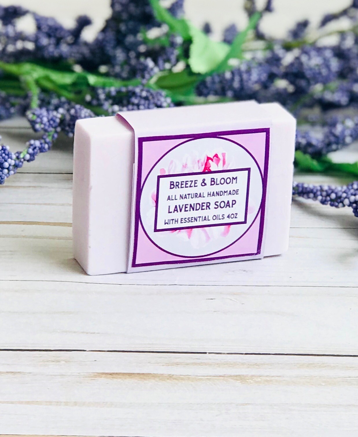 3.5 oz Marble Bar Soap, Natural Handmade Homemade Hand Soap, Face & Body Soap