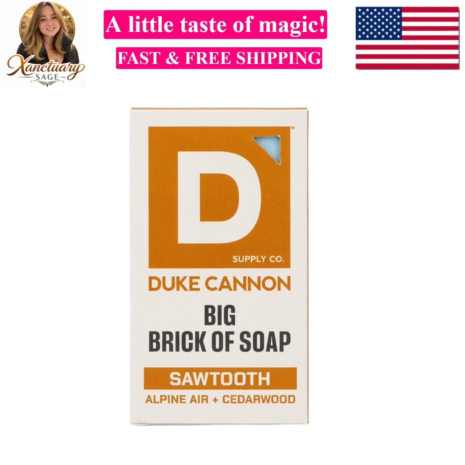 Extra Large Bar Soap – Men’s Natural Bar Soap with Masculine Scents – Made in…