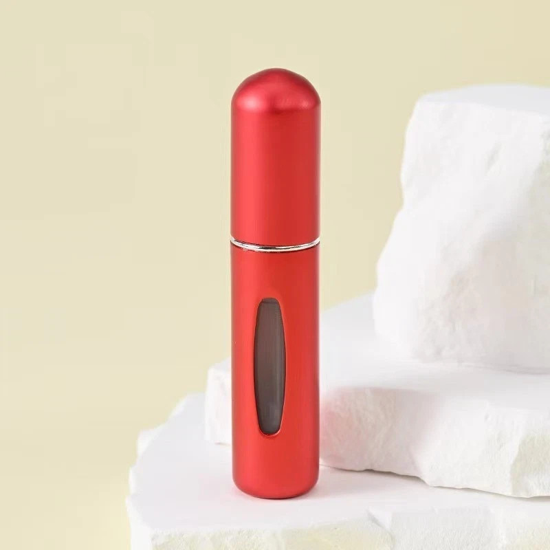 Any 5 PCS Mini Travel Perfume Atomizer Bottle Portable Spray Pump Case Refill