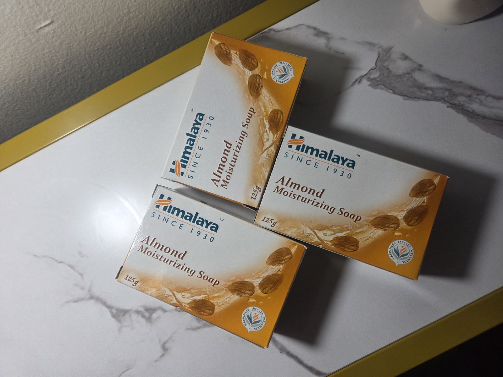 Himalaya Moisturizing Almond Cleansing Bar 125 g New in Box Of 3 Pcs