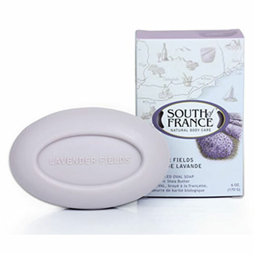 French Milled Oval Soap Lavender Fields 6 oz