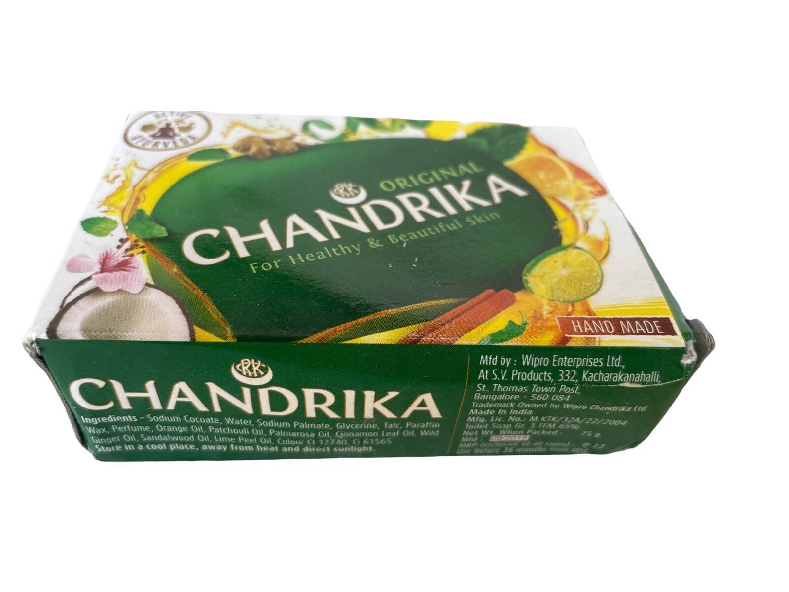 Original Chandrika Soap Healthy Beautiful Skin Ayurvedic Formula 7 Essential Oil