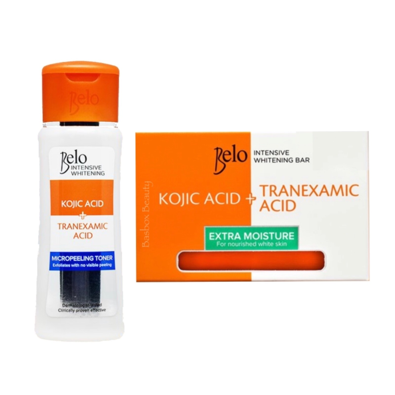 Belo Kojic Micropeeling Toner 100ml + Extra Moisture Bar 65g