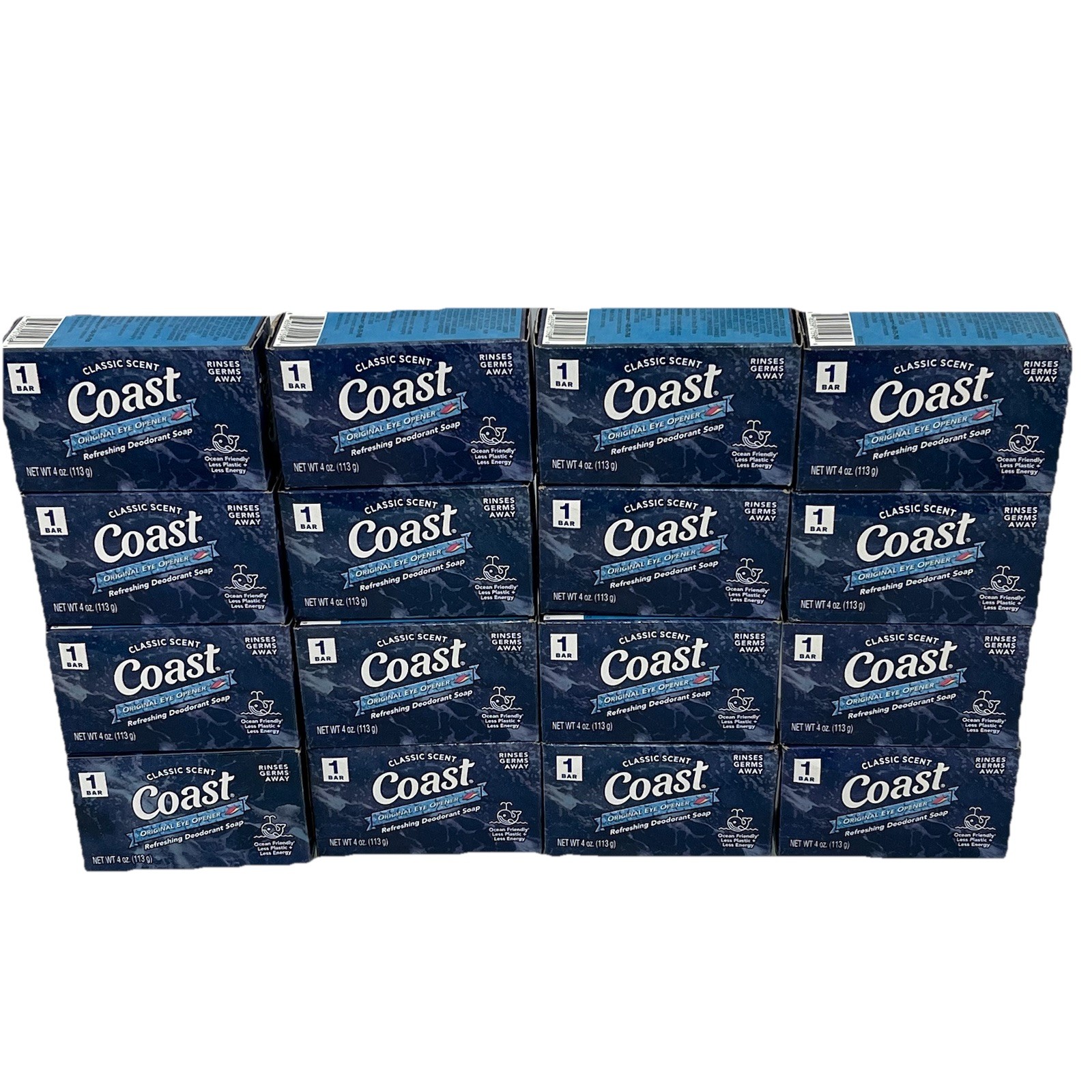 Lot 16 Vintage Coast Classic Scent Refreshing Deodorant Bar Soap 4oz Prop 9897