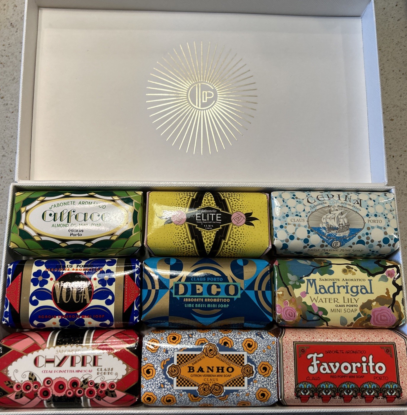 Claus Porto Mini Soap 9-pc 50g Travel Set