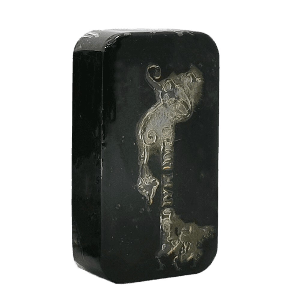 Bamboo charcoal soap Facial Thai Organic Natural Herbal Health 80g 2 Pcs