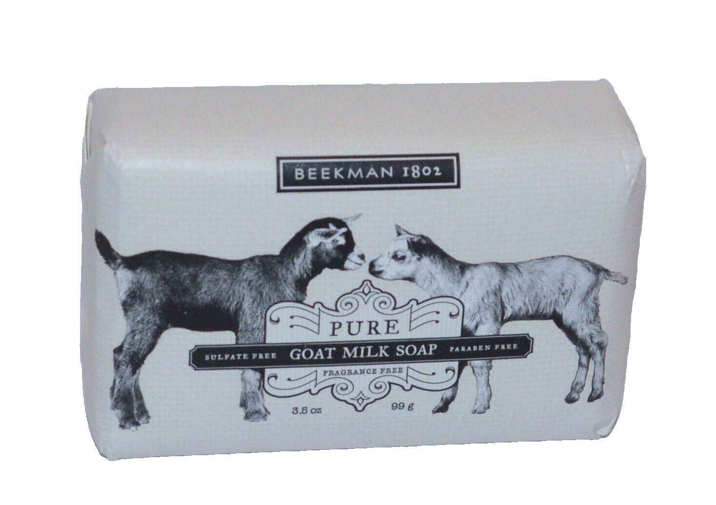 Beekman 1802 Goat Milk Soap Bar PURE Palm Size 3.5 Oz each