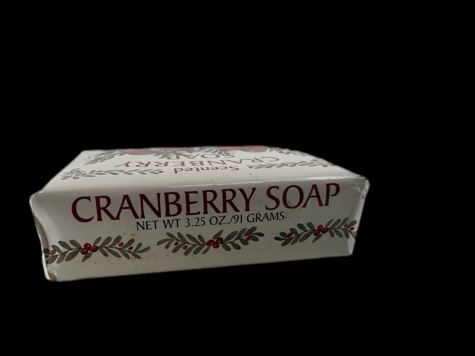 Cape Shore Cranberry Scented Soap Bar 3.25 oz Discontinued Vintage Made in USA