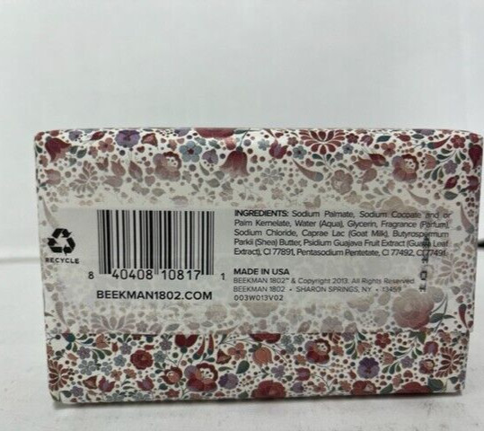 Beekman 1802 Goat Milk Soap, Honeyed Grapefruit, 9 oz- NEW/ SEALED
