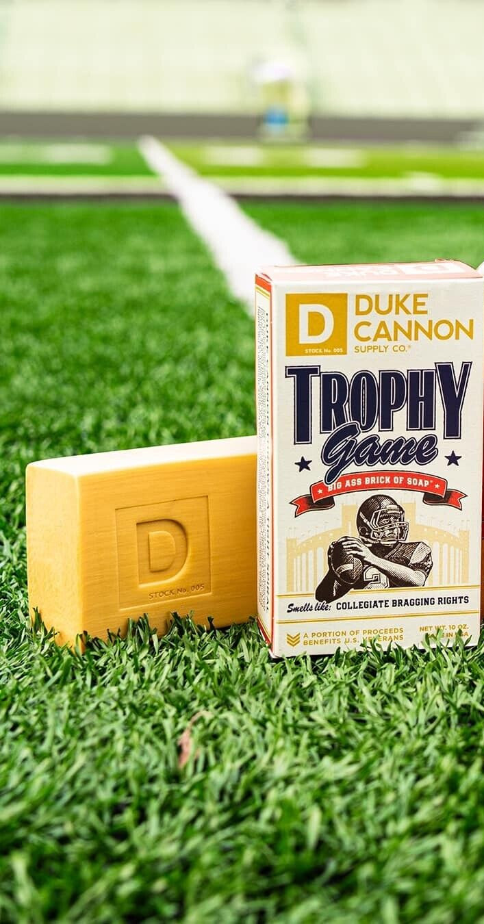 Duke Cannon Trophy Game Soap Big Ass Brick &Pumpkin Spice Benefits Vets Lot 2