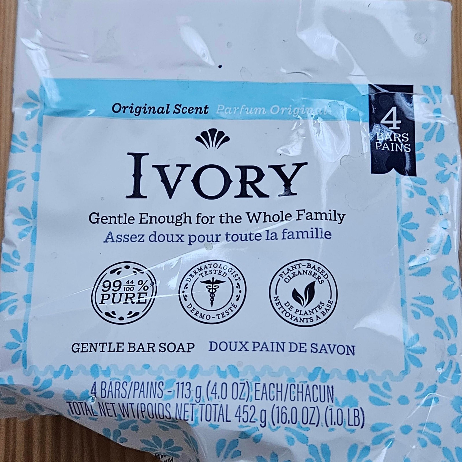 Vintage Original Ivory Soap, 4 oz Bars, Sealed and New, Lot of 4
