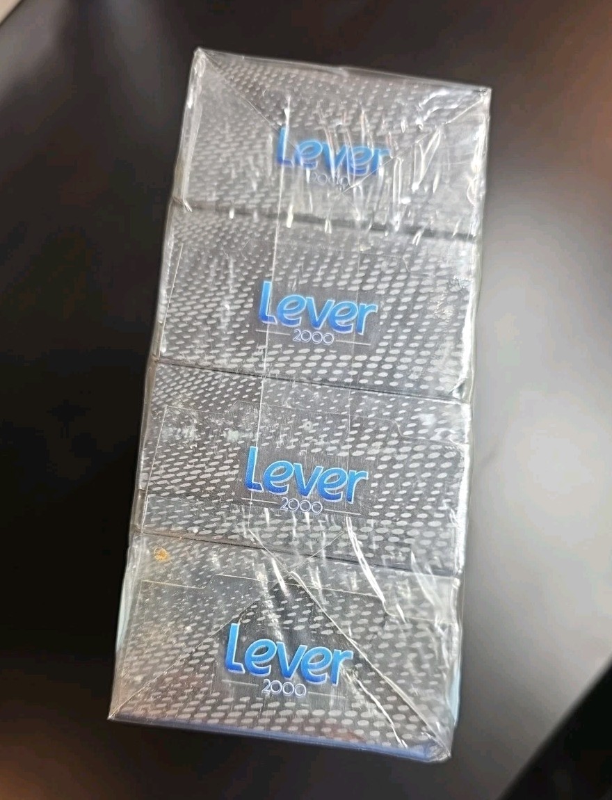 (8) NOS Lever 2000 with Vaseline Bar Soa Original 4.5 oz Each SEALED