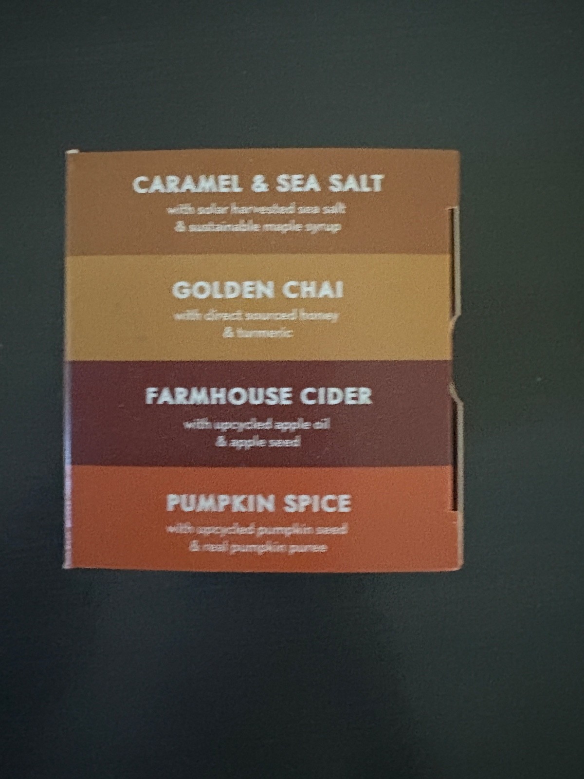 Pacha Soap Co Pacha Peaces Limited Edition Bar Soap Sampler 4-Pack, 8 oz