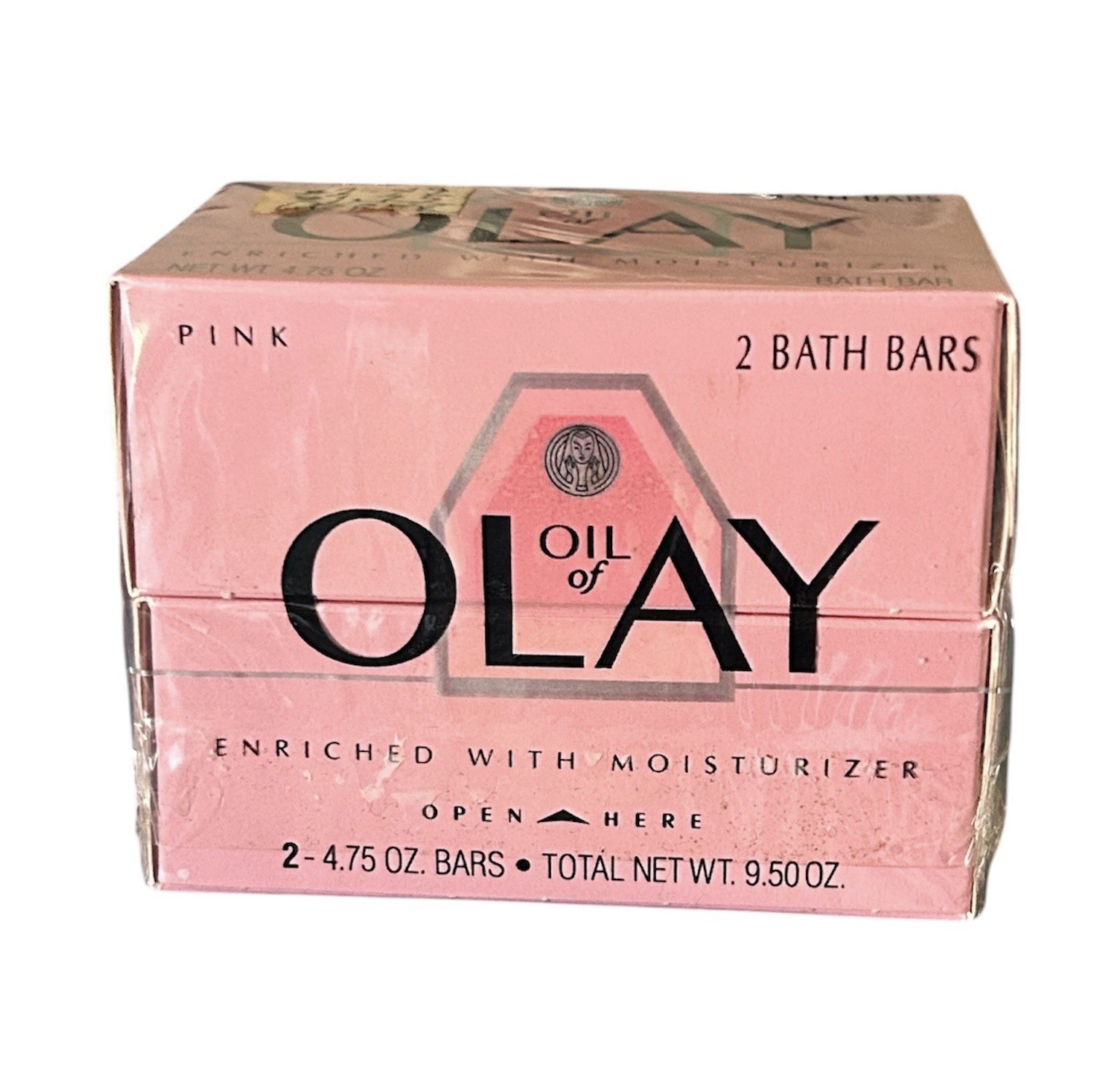 2 Pack Oil of Olay Pink Soap Bars Vintage 1990 – 4.75 oz