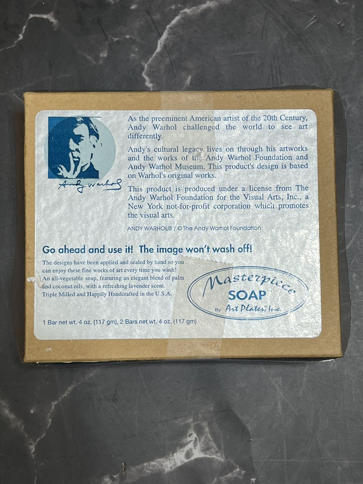 Andy Warhol Beethoven Masterpiece Soap Set Art Plates Unique