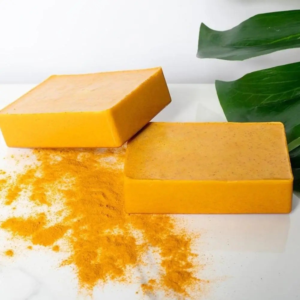 1/2/3/5 Pack Turmeric Glow Soap Bar – Lemon & Kojic Acid, Removing Dark Spots