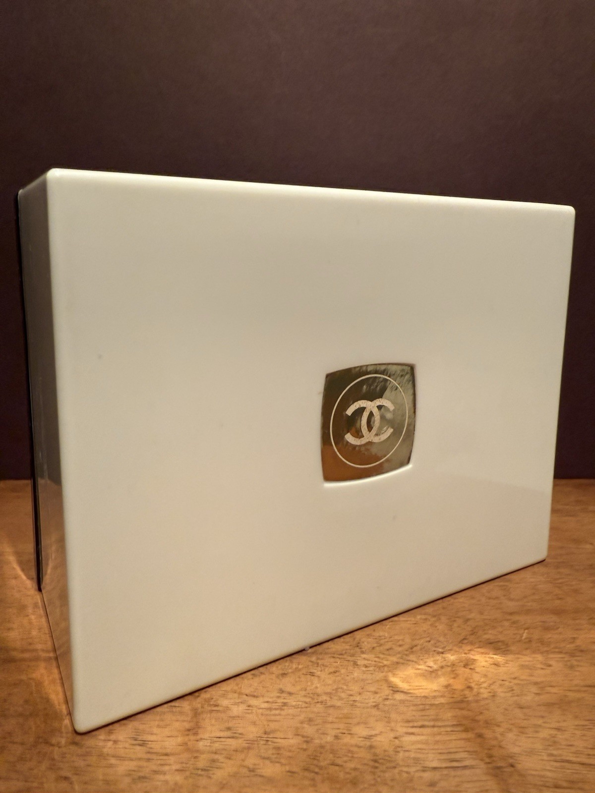 Vintage CHANEL Scented Perfume Oval Soap Plastic Case Set Of 2 Sealed SEE PHOTOS