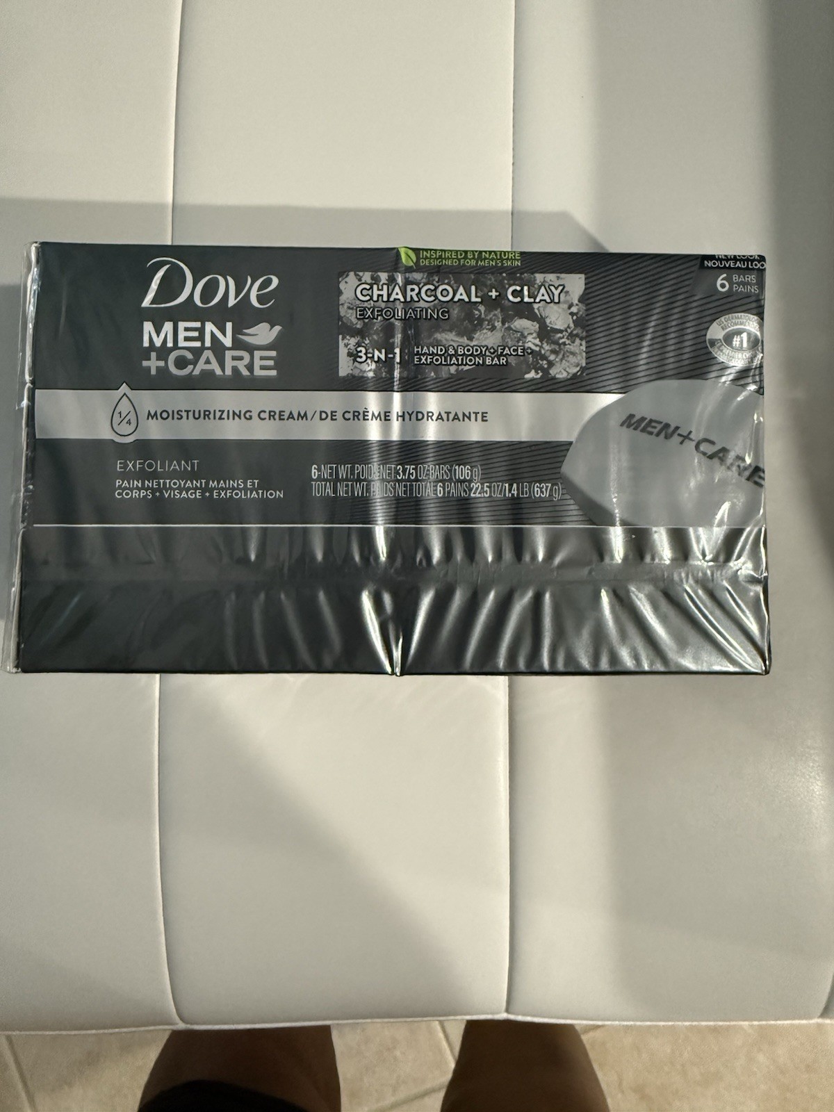 Dove Men Care Bar Soap Charcoal & Clay