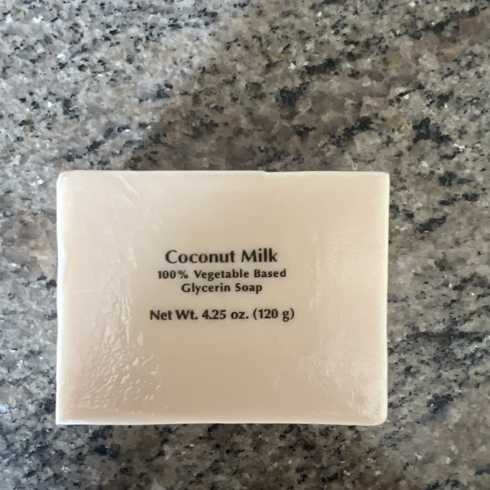 Coconut Milk 100% Vegetable Based Glycerin Soap 120 g