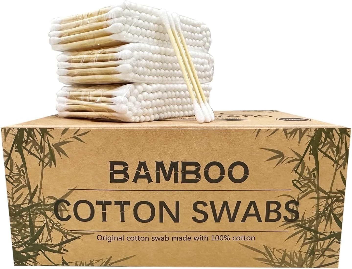 Gentle 900pcs Natural Bamboo Swabs – The Eco-Friendly Choice for Every Purpose