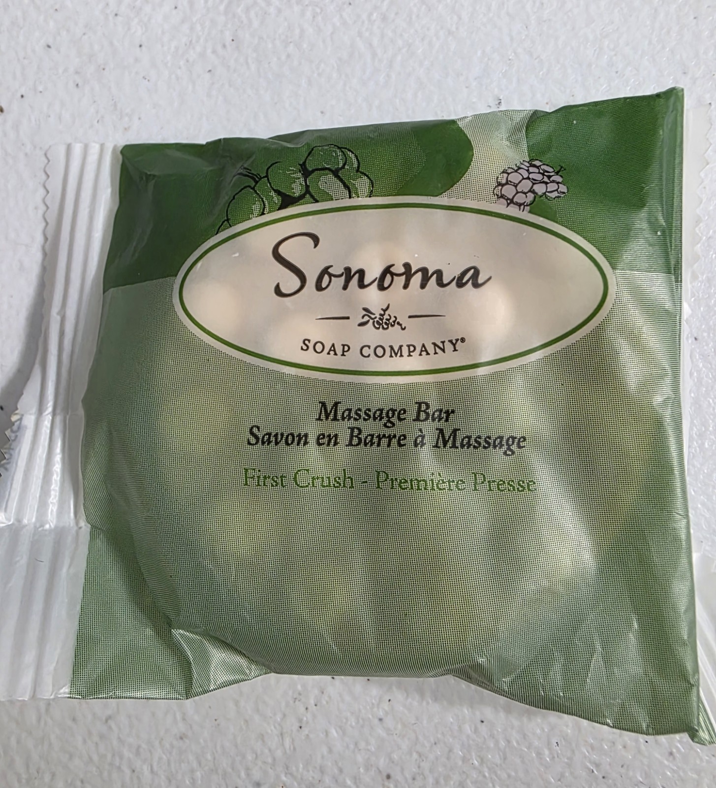 Lot Of 8 Sonoma Soap Company Massage Soaps 1 Facial Bar First Crush Travel Size