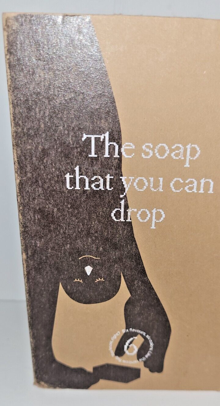 Gay Soap the Soap You Can Drop Rainbow Flag Pride Novelty LGBTQ 6 Bar Set in Box