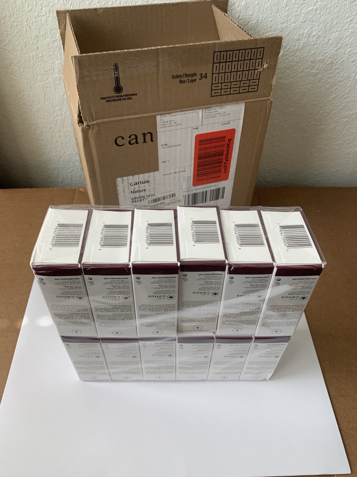 Nature by Canus Goat Milk Bar Soap Original Recipe 5oz – Lot of 12 – New in Box