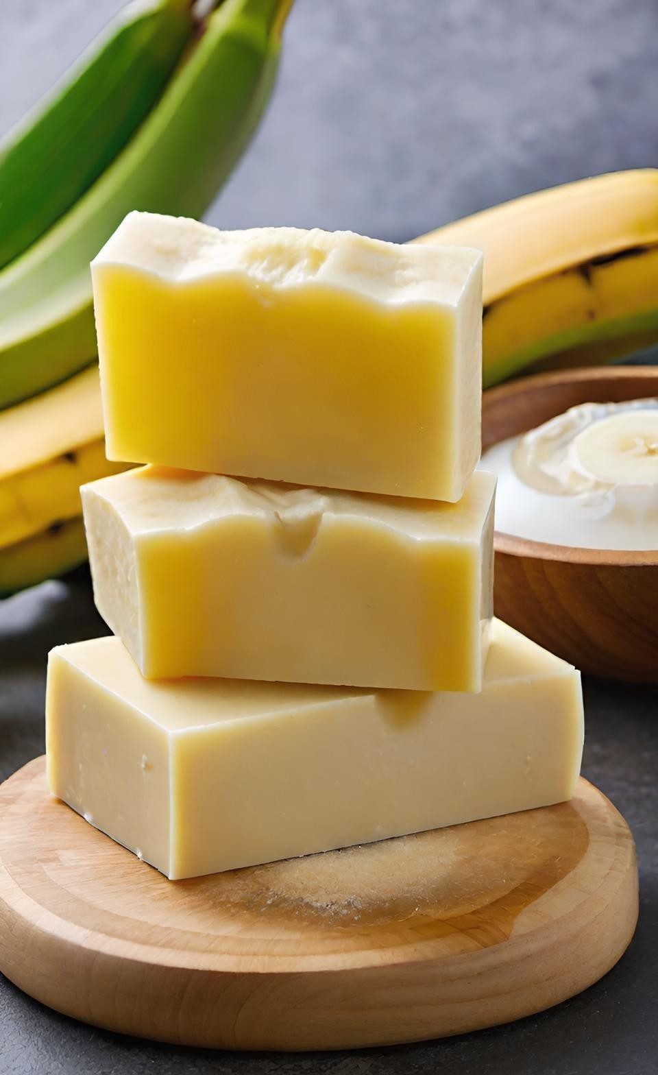 Banana Handmade Organic Soap Bar Natural Oil Wonderful Scent Premium Body
