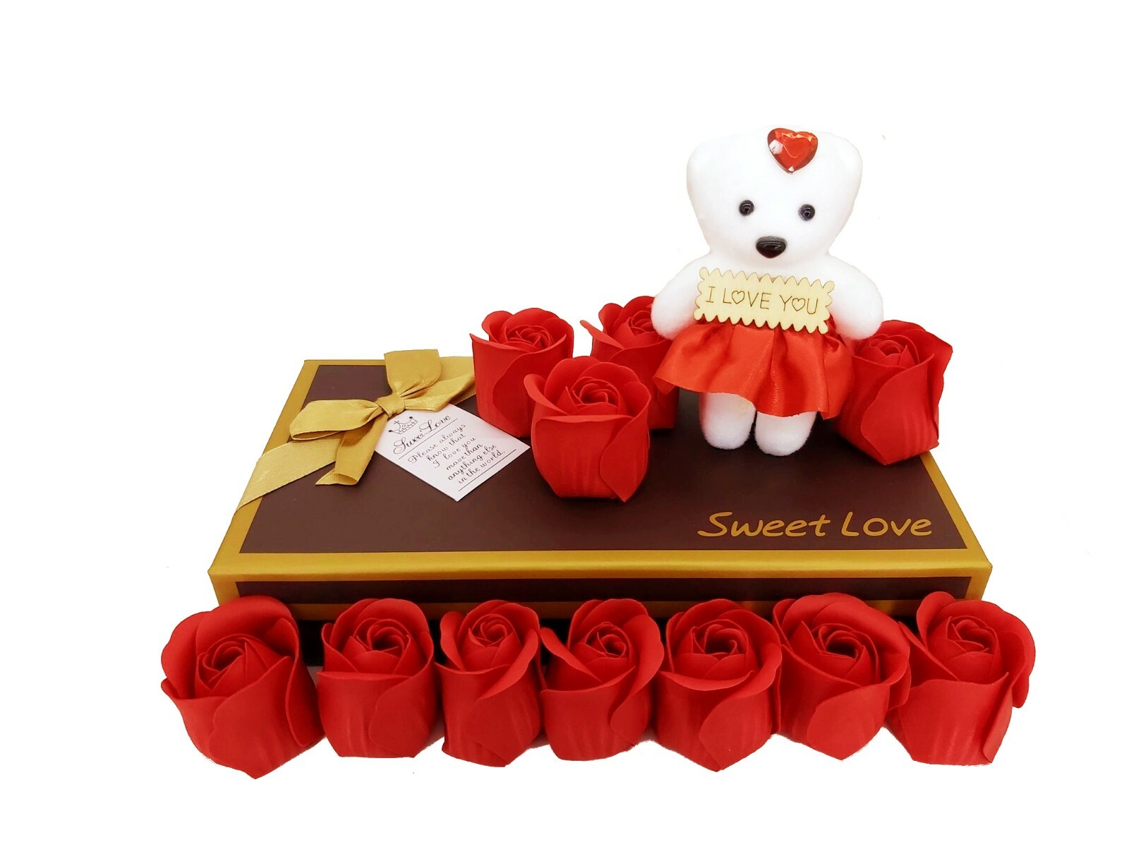 Flower Soap Gift Box (Free Shipping from U.S.A)