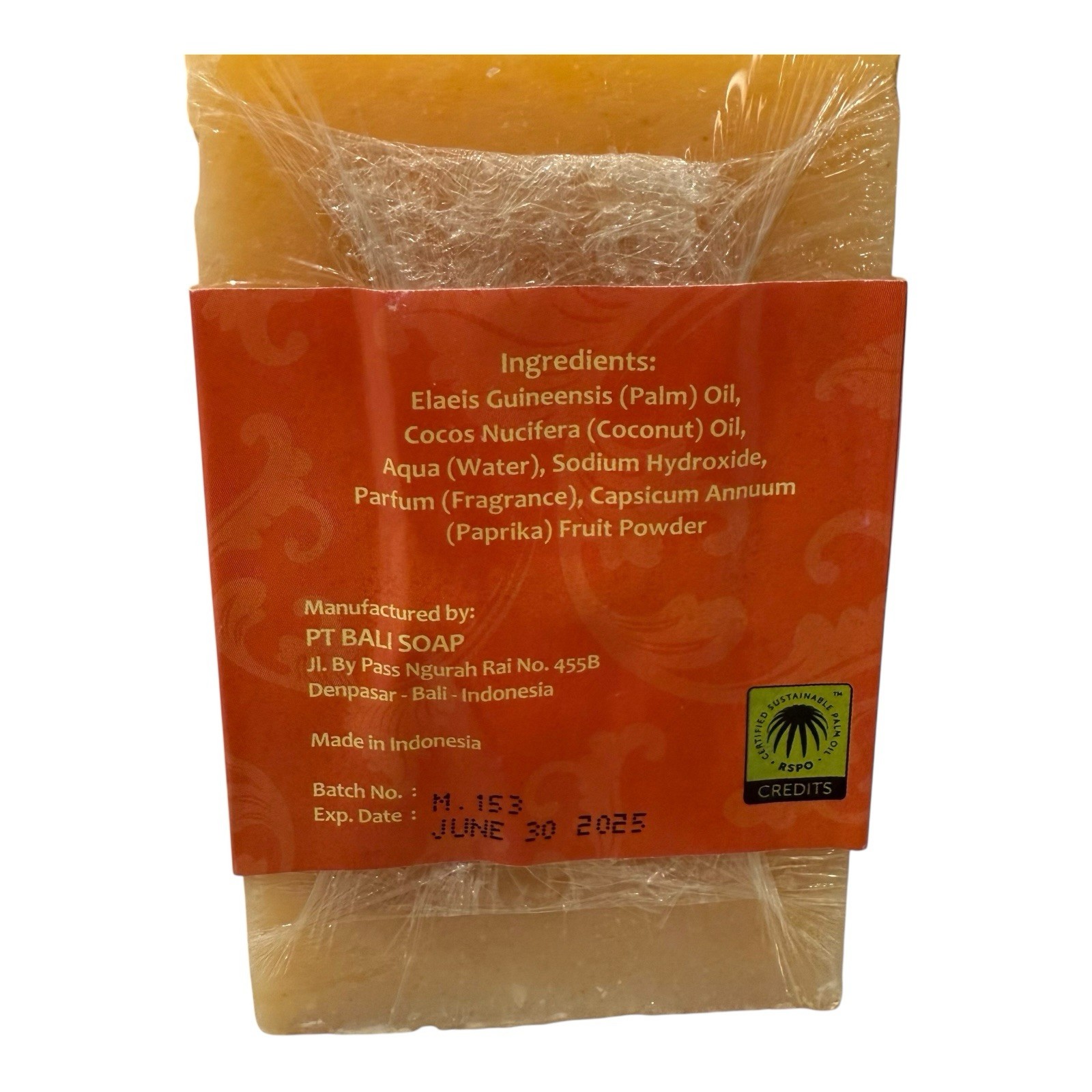 Bali Soap Bar Gift Set, 6 Pc Variety Pack, 3.5 Oz Each