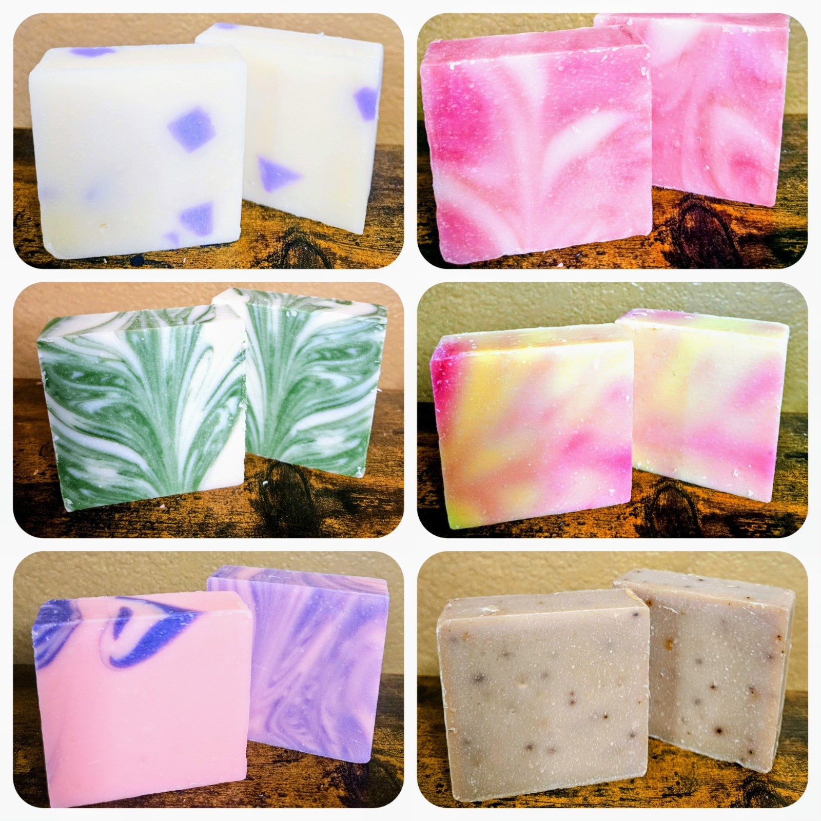 Traditional Cold Processed Soaps~ One 5oz Bar~ Many Scents