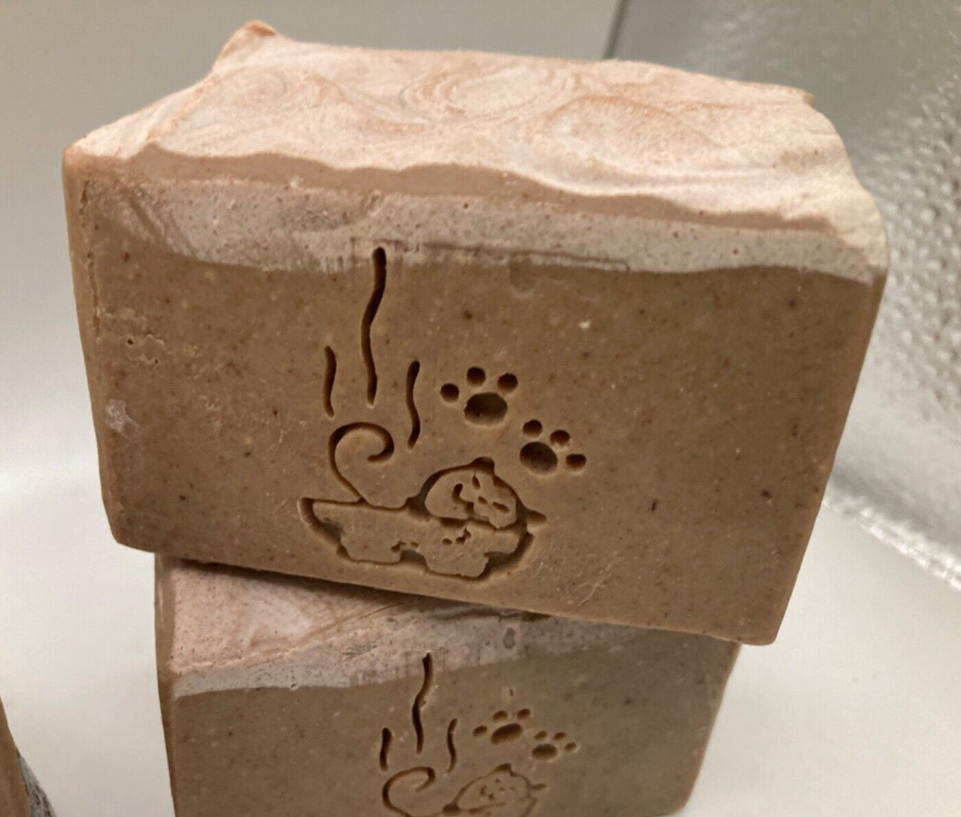 Natural Jumbo Unscented Rice Milk & Aloe Vera Soap Bars, Lot 3 Bars