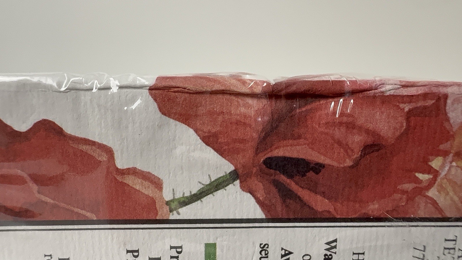 Hopificio Poppies Italian Soap Set 3 Bars 5.2 oz. Ea Triple Milled SEALED