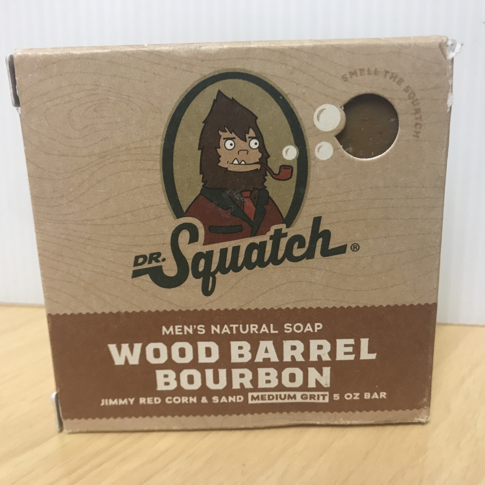 Lot of 3 Dr. Squatch Men’s Soap Cold Moss, Wood Barrel Bourbon, Cedar Citrus New