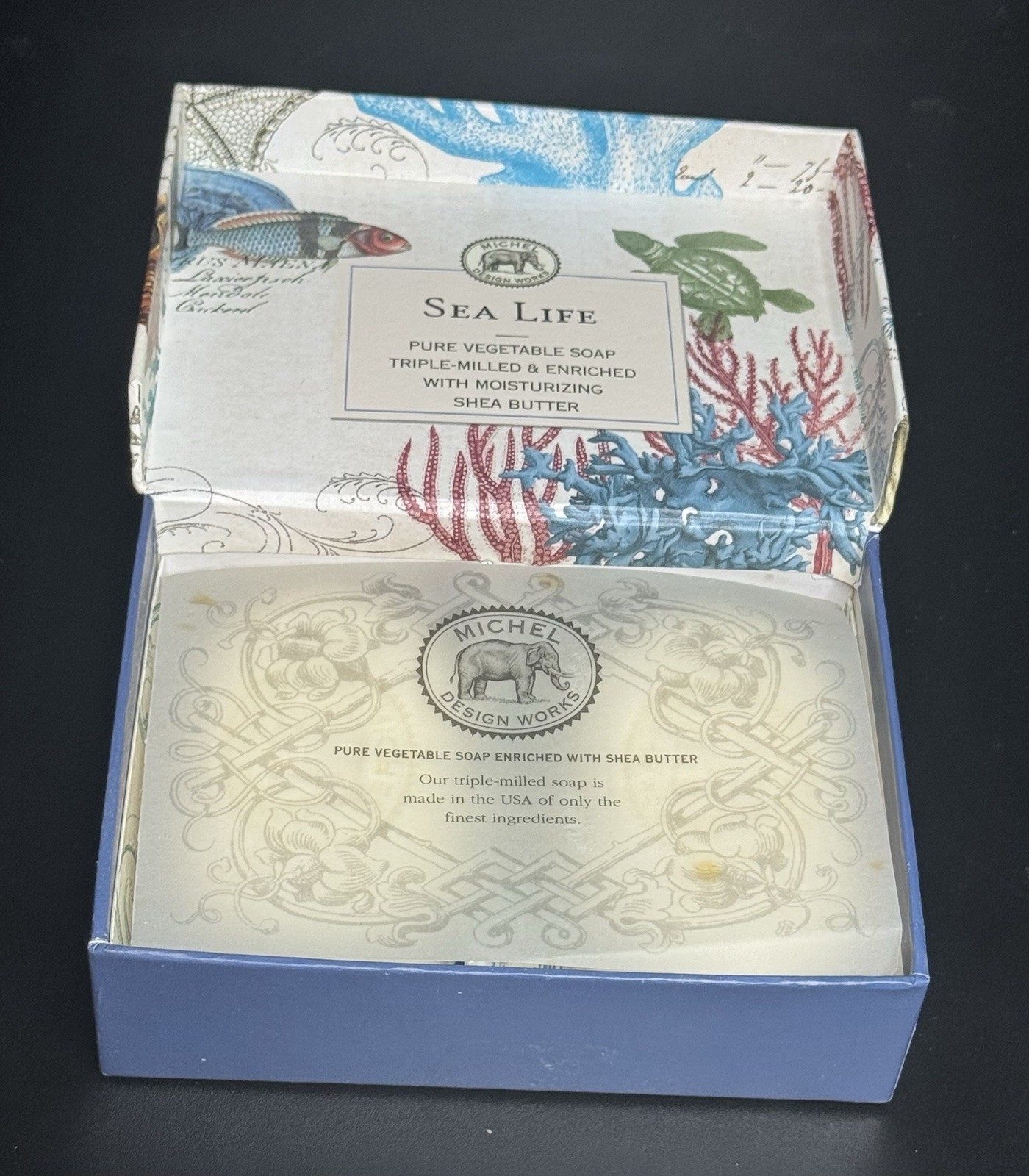 Michel Design Works Sea Life Shea Butter Bar Soap 4.5oz Each 2 Pack