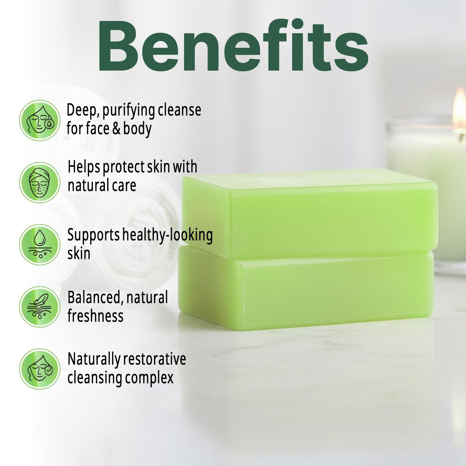 Tea Tree Oil & Vitamin E Soap Bar – Advanced Deep Cleansing, Exfoliation & Pr…