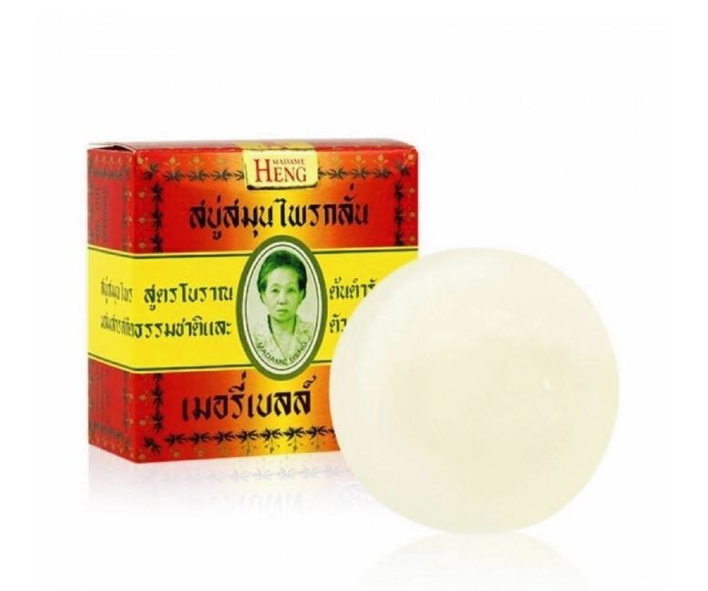 Madame Heng Merry Bell Thai Original Herbal soap acne-prone blemish soft smooth