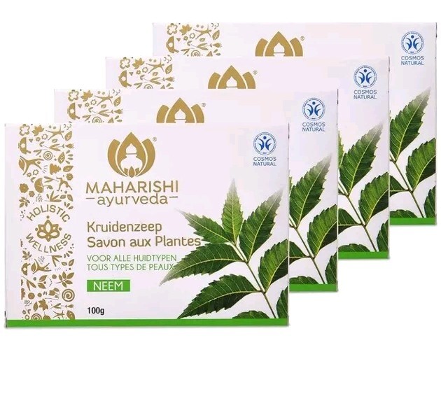 Maharishi Ayurveda Neem Soap (100g) + FREE DELIVERY PACK OF 4