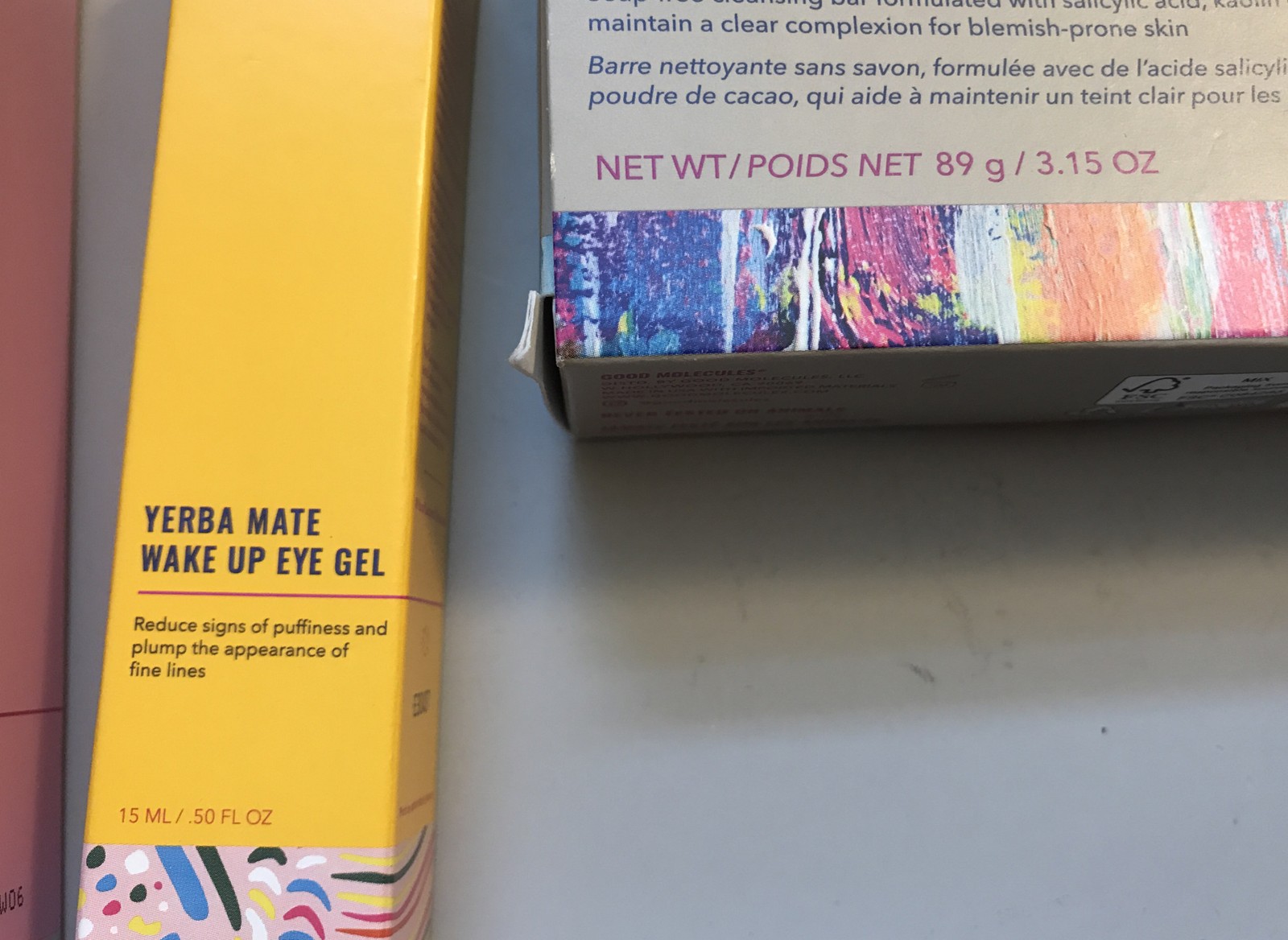 Good Molecules Cleanse Bar,wake up Eye Gel And Gentle Retinol Cream Set