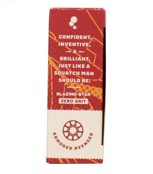 Dr. Squatch Marvel Limited Edition (Iron Man) Stark Cleanse 5oz Soap Bar